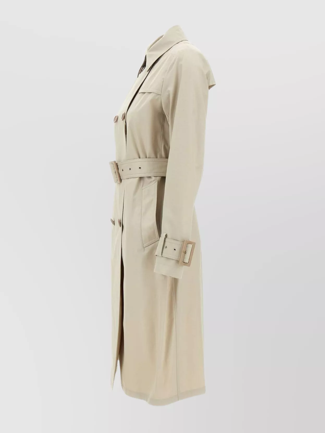 Herno Shoulder Cape Trench Coat