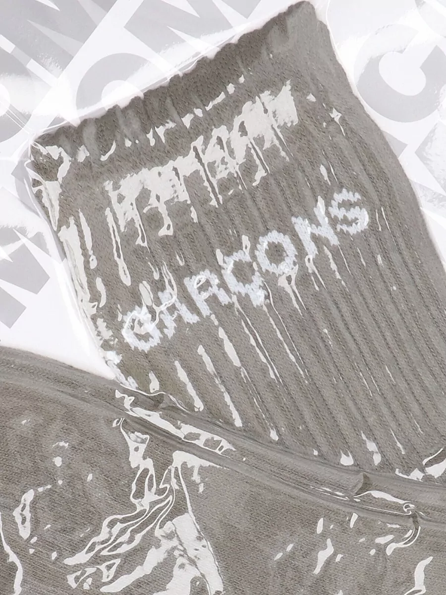 Comme Des Garçons Ribbed Hosiery Collection Fitted Stretch Knit