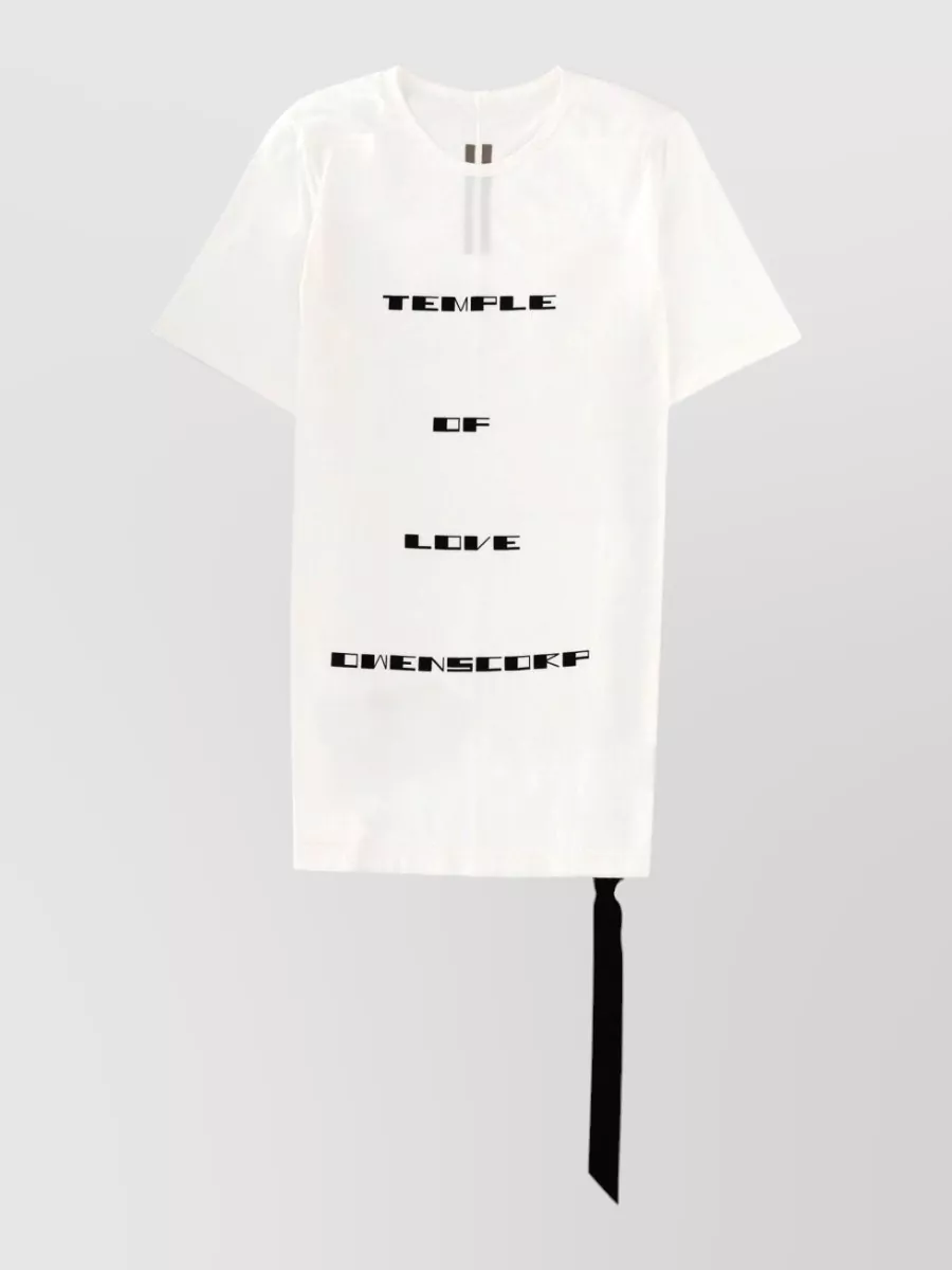 Rick Owens Drkshdw Cotton printed short-sleeve t-shirt