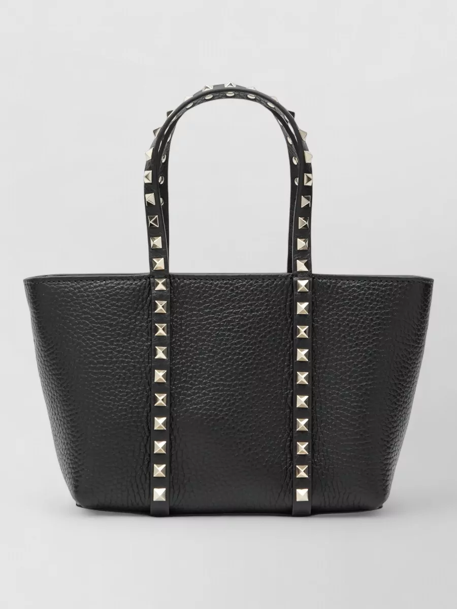 Valentino Garavani Rockstud Spike Calf Leather Tote Bag