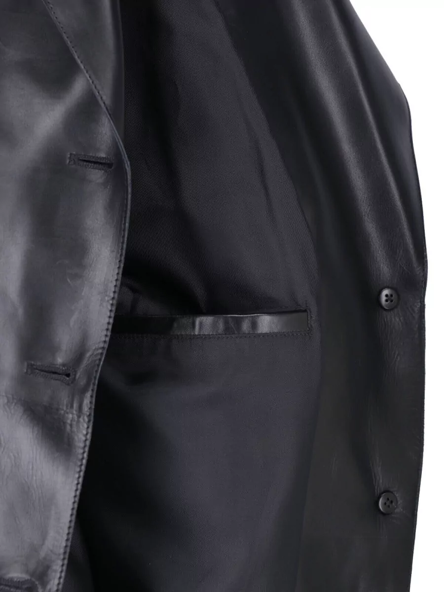 Jil Sander Leather Coat