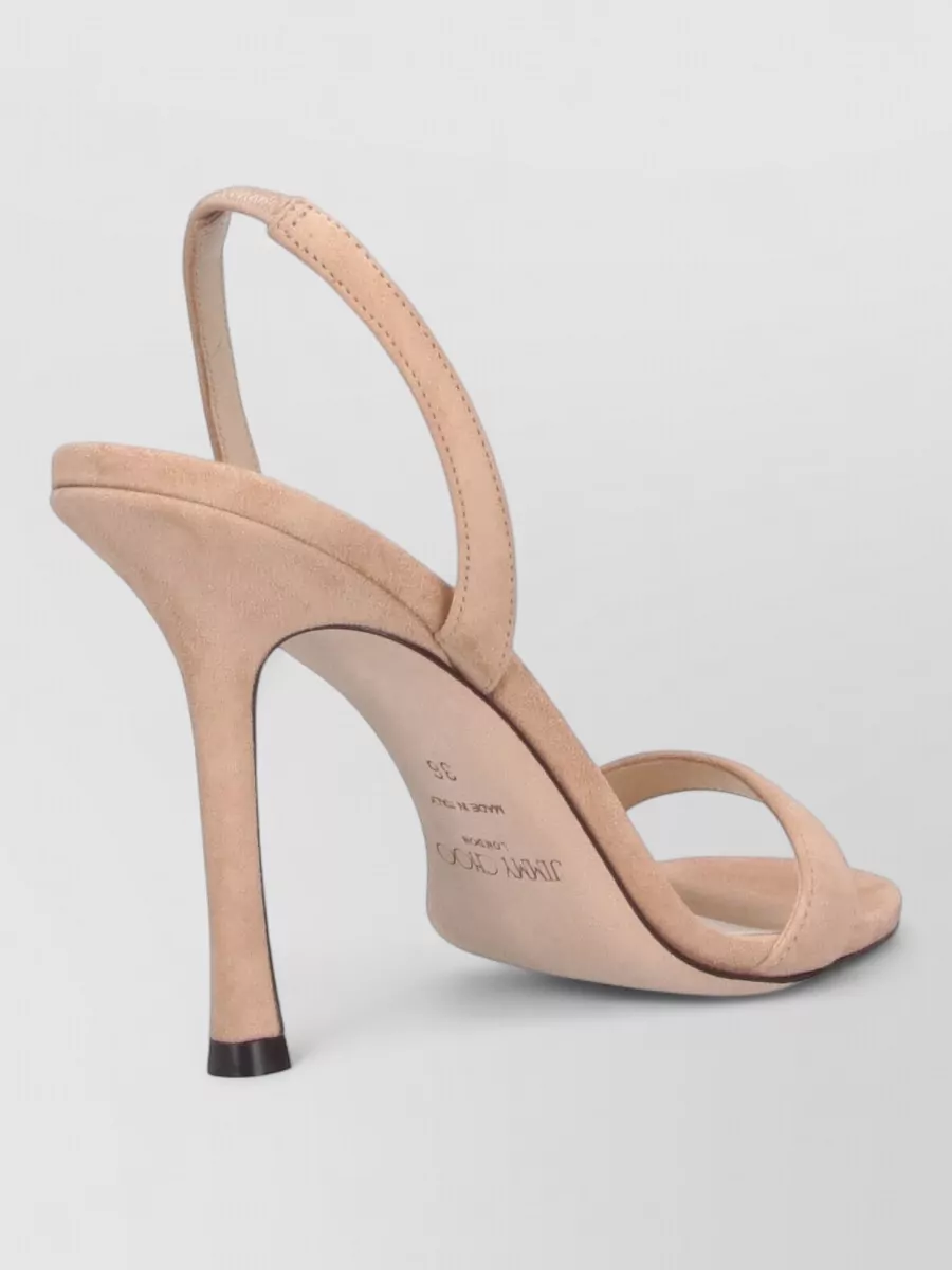 Jimmy Choo Jenn 100Mm Open Toe Stiletto Sandals