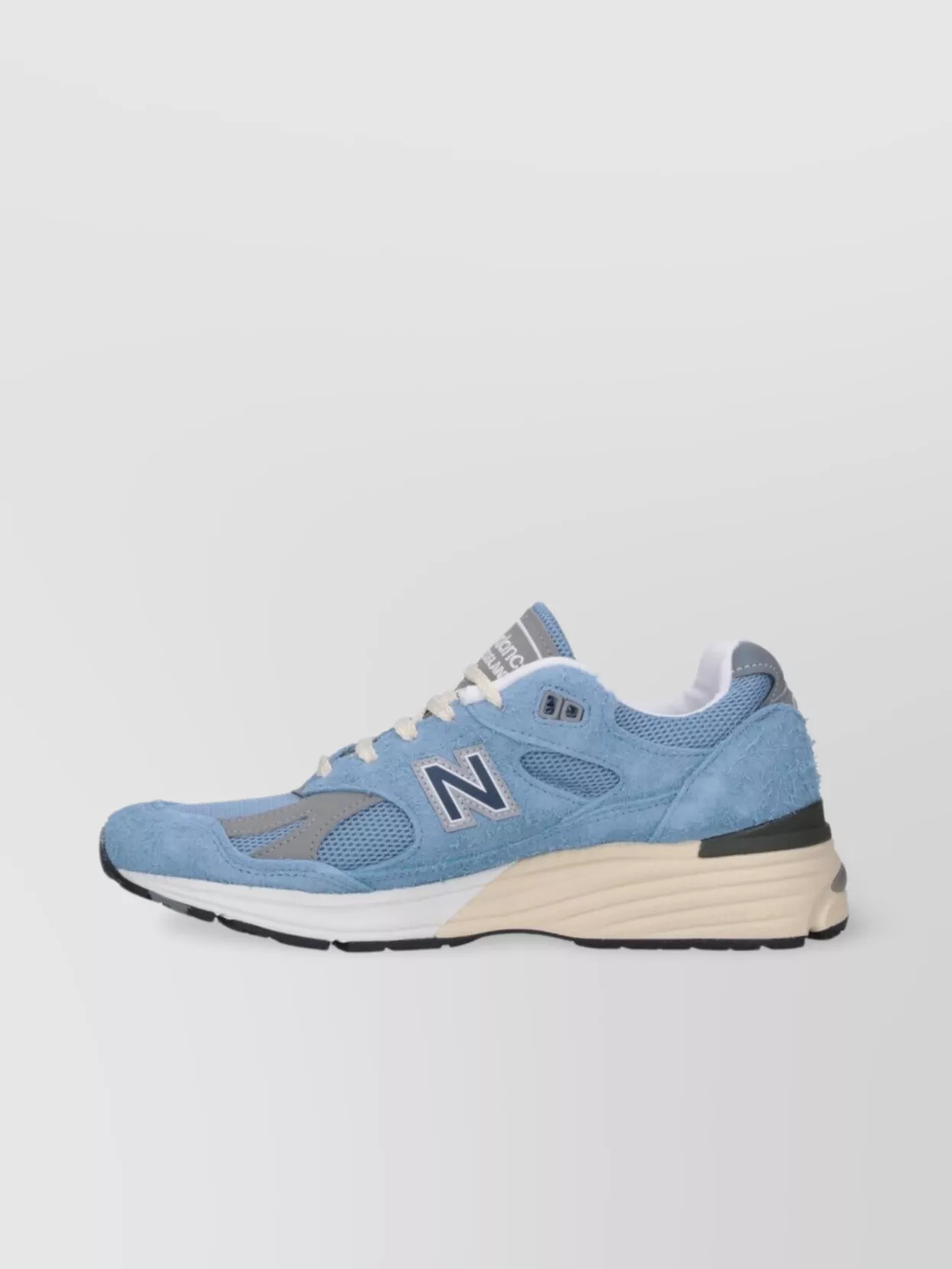 New Balance Low Top Sneakers With Mesh Panels And Suede Overlays