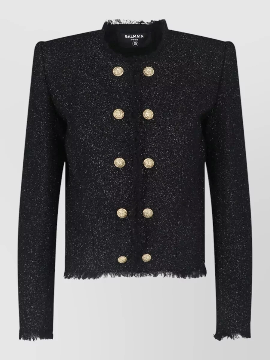 Balmain double-breasted coat
