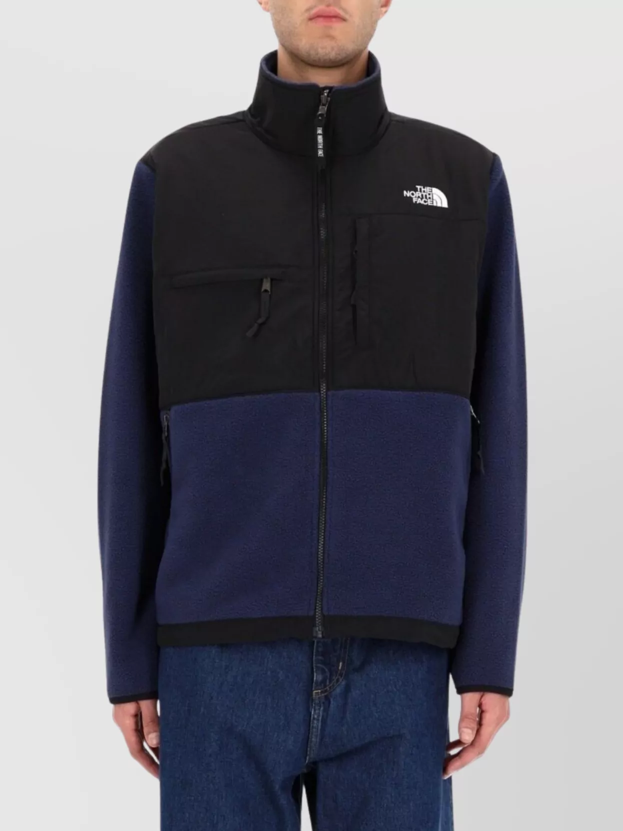 The North Face Color Block Jacket High Collar