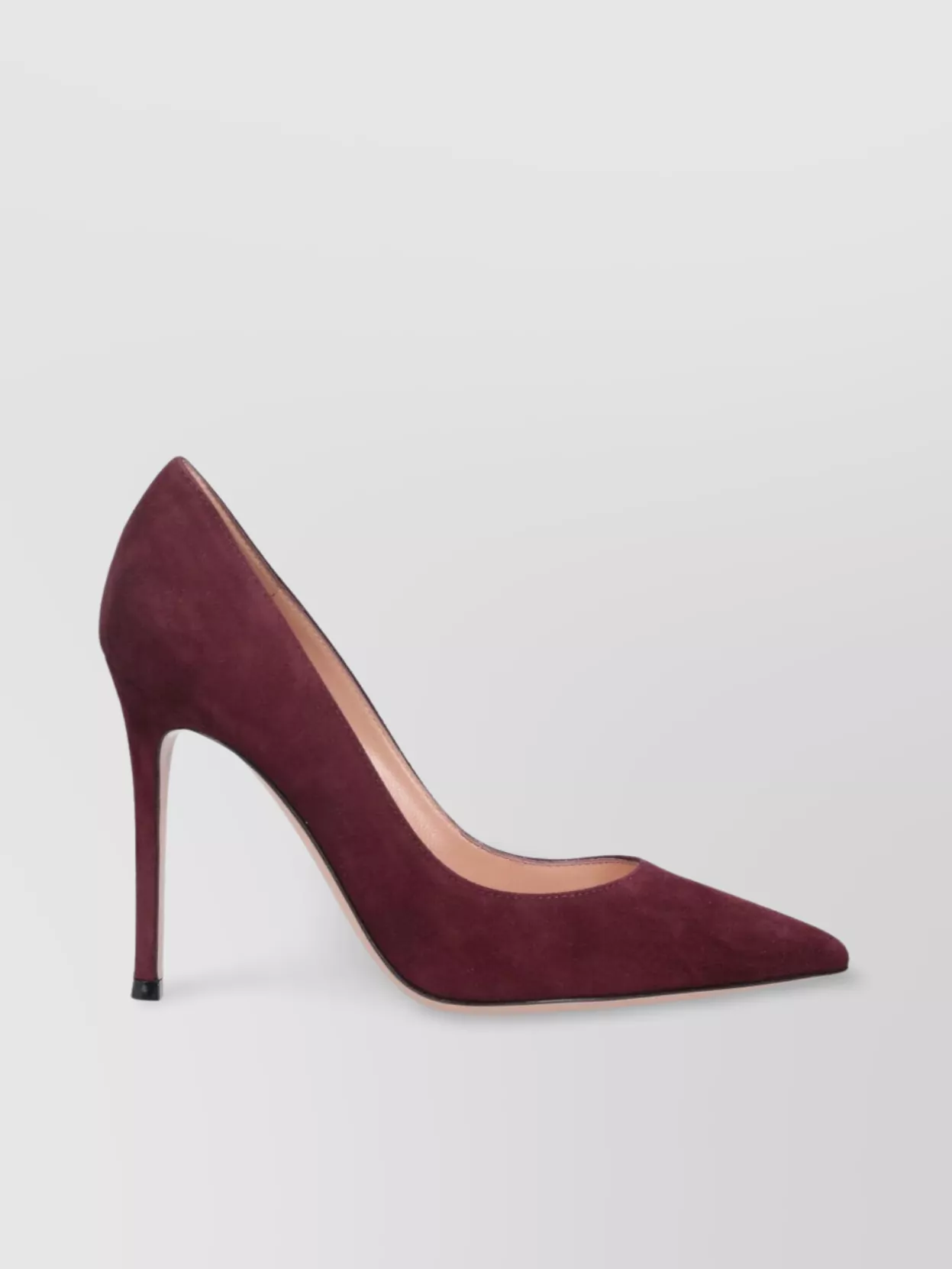 Gianvito Rossi Pointed Toe Suede Stiletto Heel Pumps