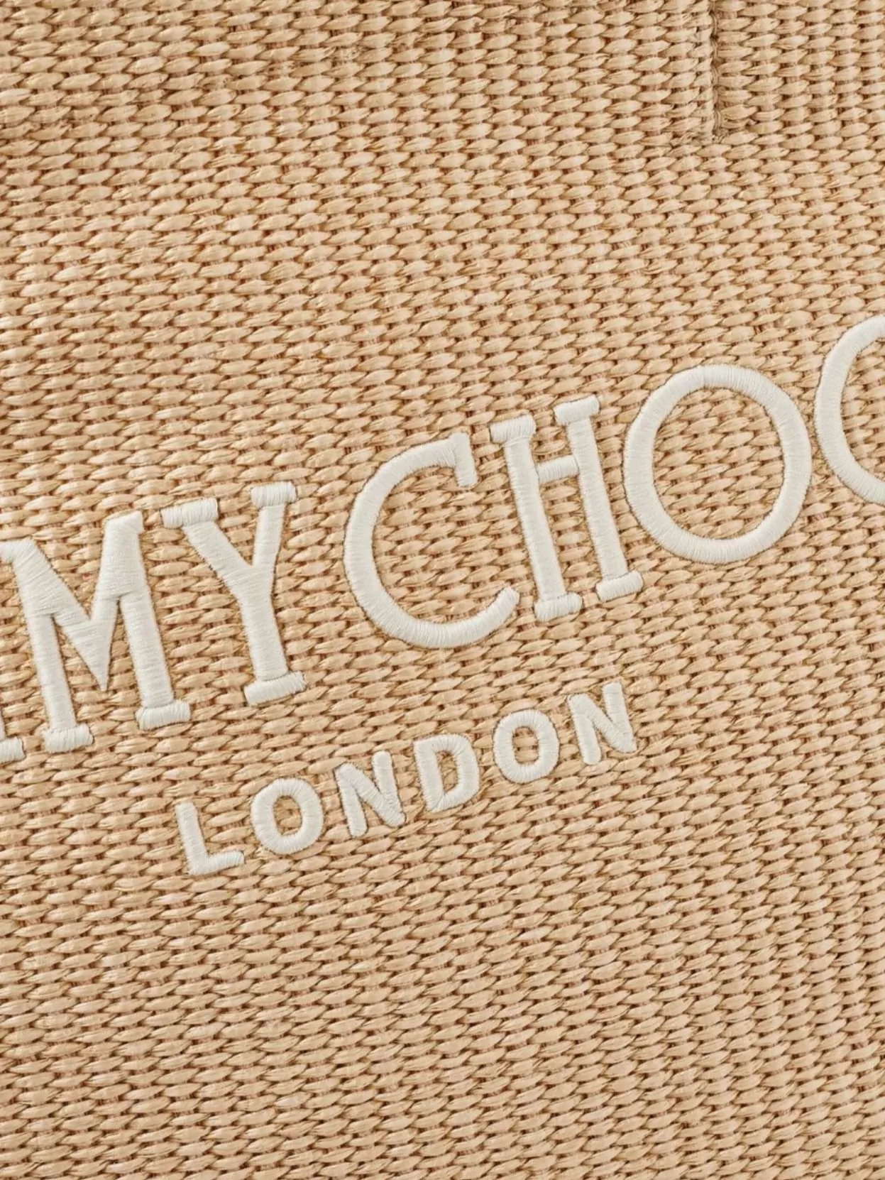 Jimmy Choo East-West Beach Tote Bag
