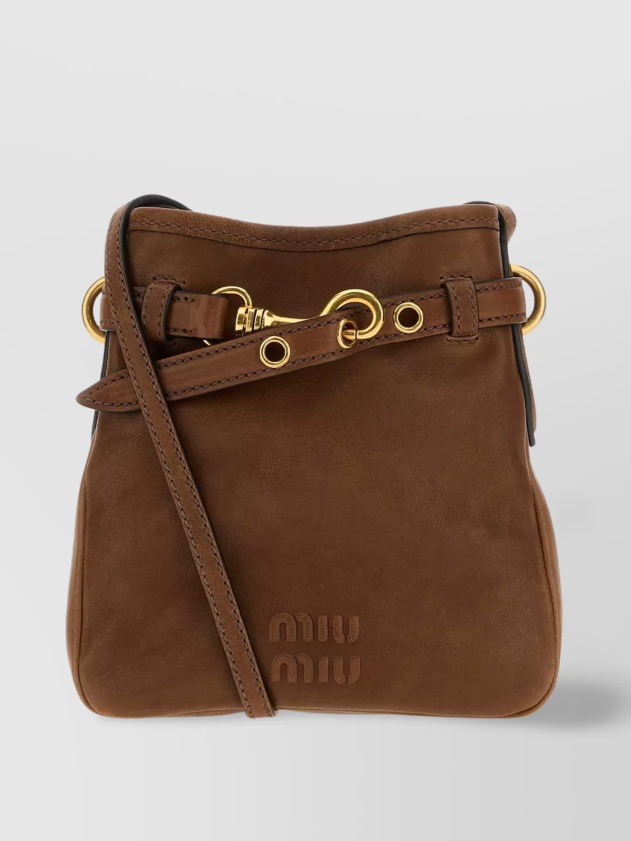 Miu Miu nappa leather crossbody bag