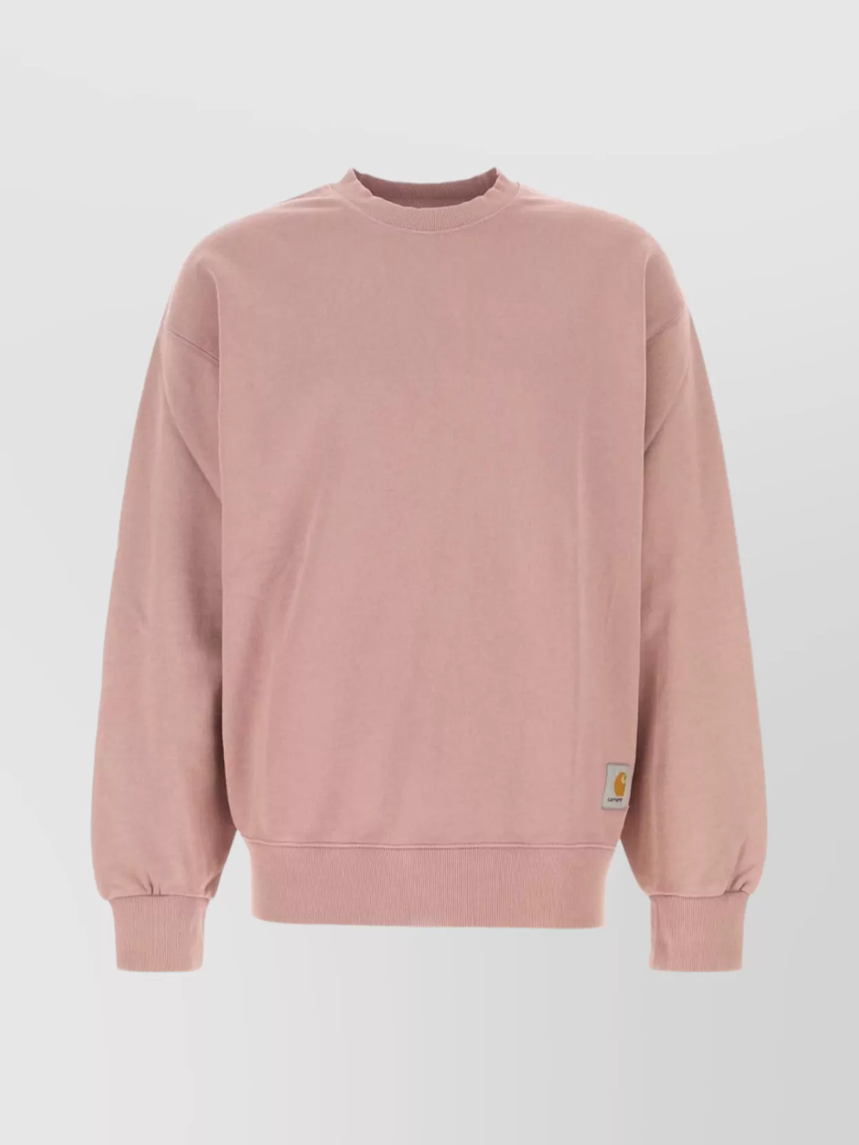 Carhartt Wip Antiqued Pink Cotton Hudson Sweat In Pink