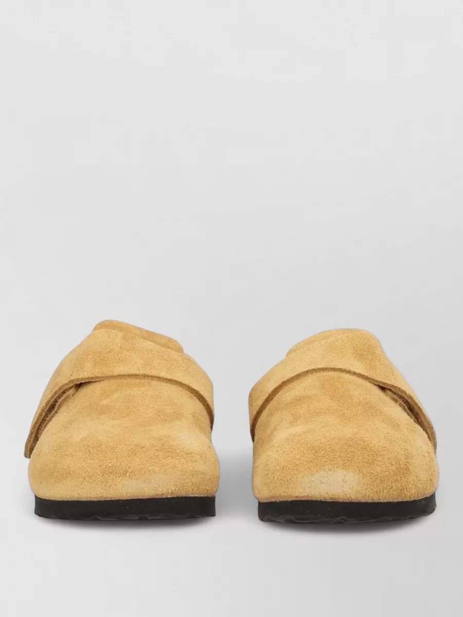 Birkenstock leather narrow-fit mules