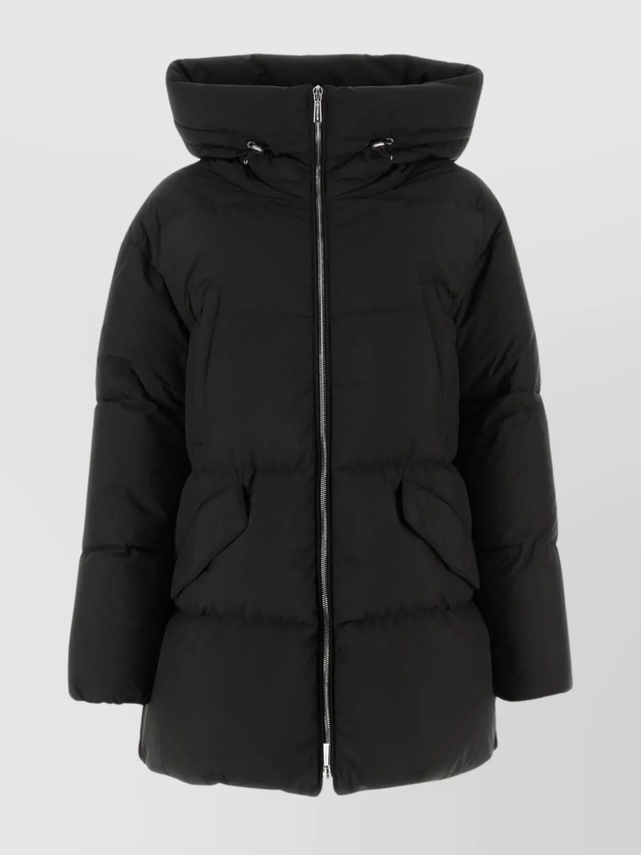 Shop Moorer Calliope Down Jacket With Hood And Pockets