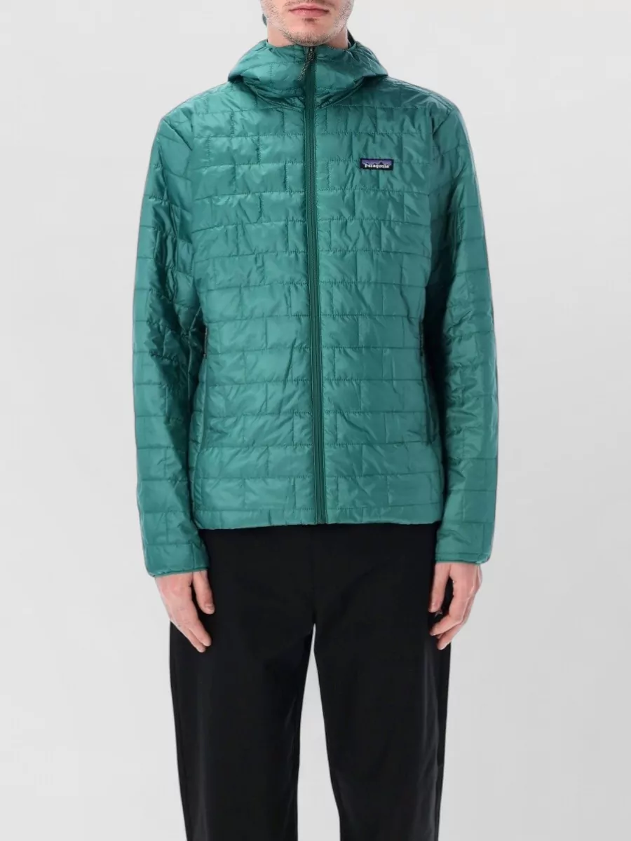 Patagonia Recycled Polyester Hooded Puffer Jacket