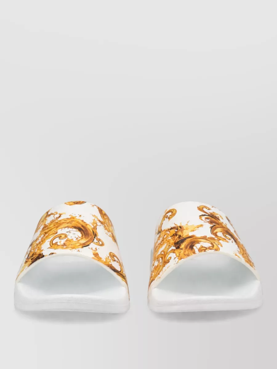 Versace Jeans Couture printed slides
