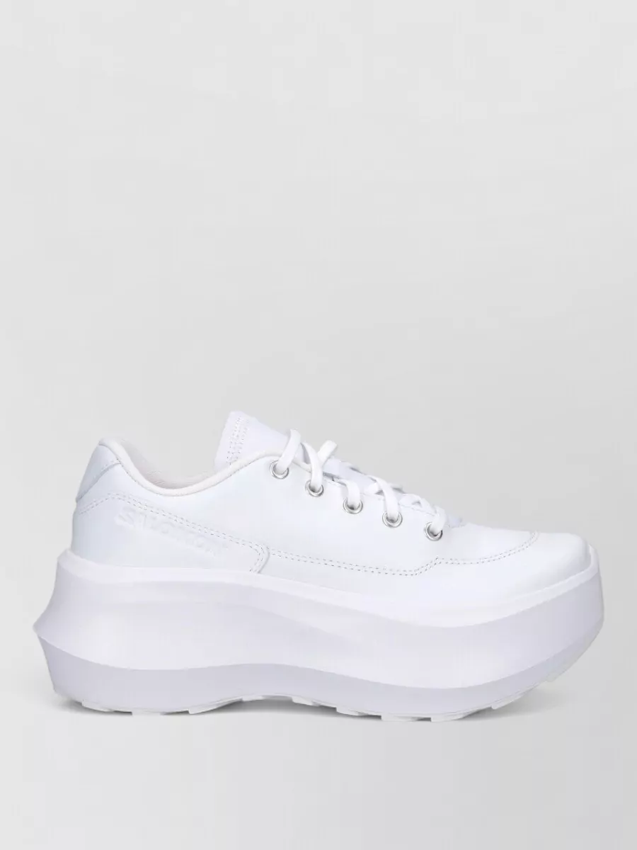 Comme Des Garçons Leather Low-Top Sneakers