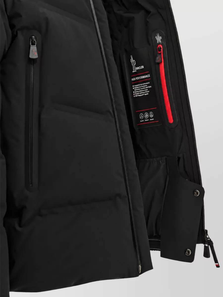 Moncler Grenoble Down Hooded Ski Jacket