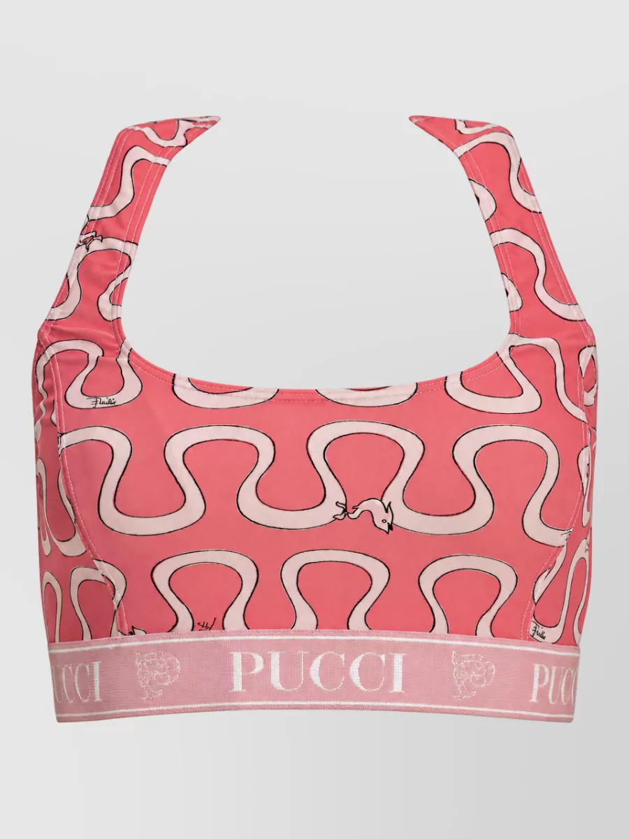 Pucci sports bra