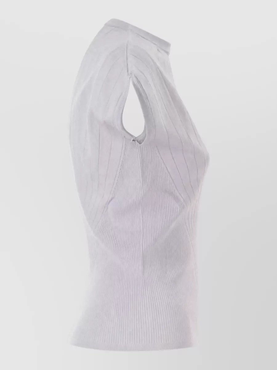 Sportmax Ribbed Knitted Top