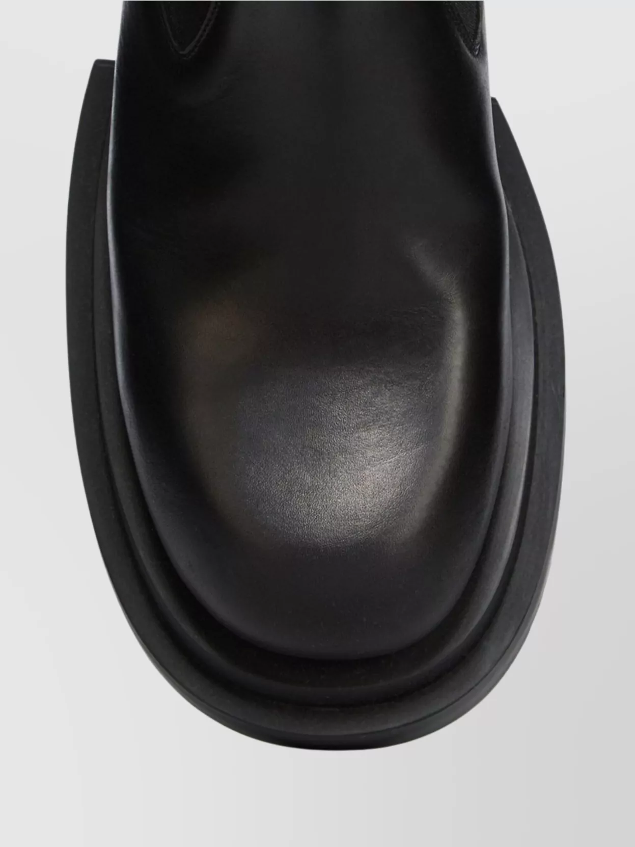 Rick Owens Bogun Square Heel Boots