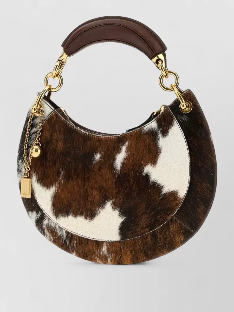 Chloé Banana Leather Clutch Bag