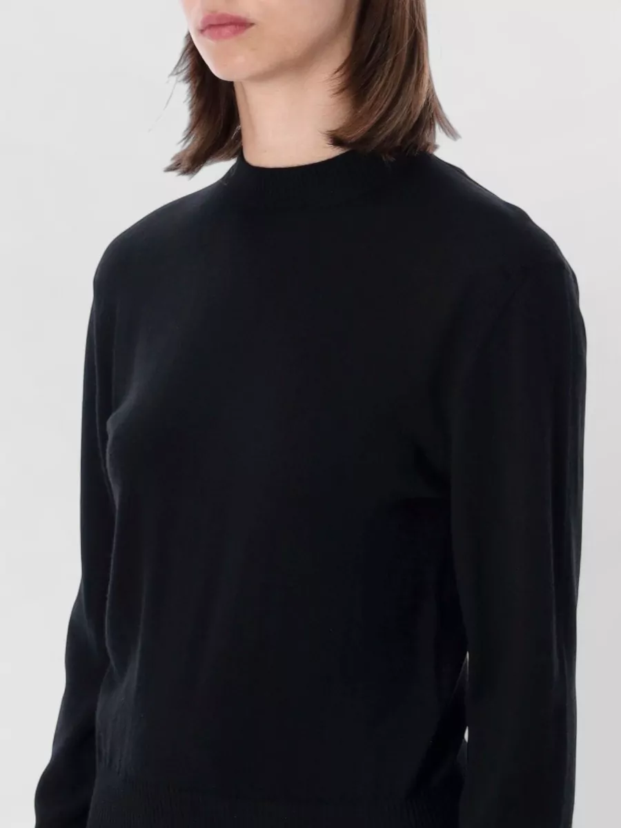 Lanvin Wool Regular-Fit Grosgrain-Knot Sweater