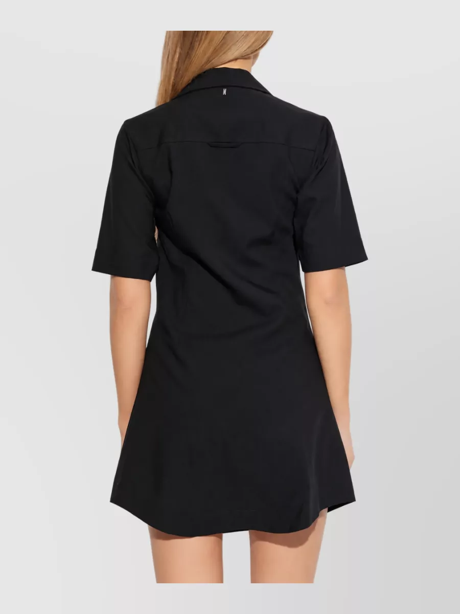 Ami Paris Wool Short Shirt Dress