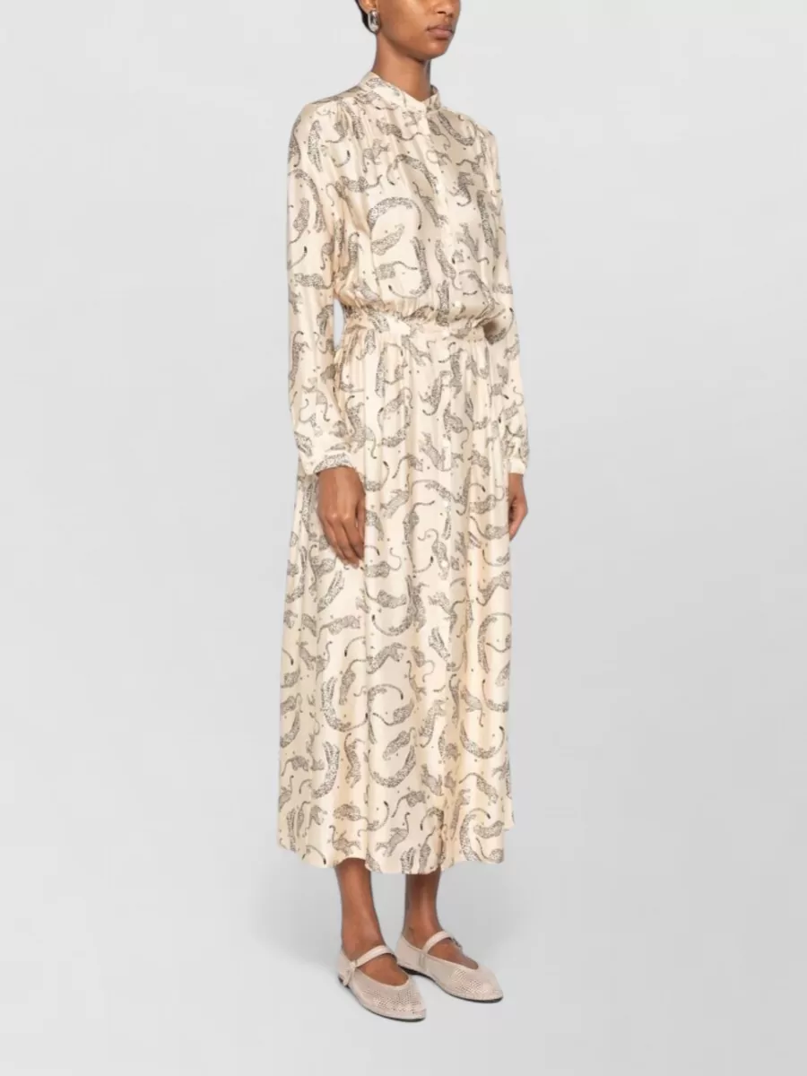 Forte Forte Printed Midi Dress