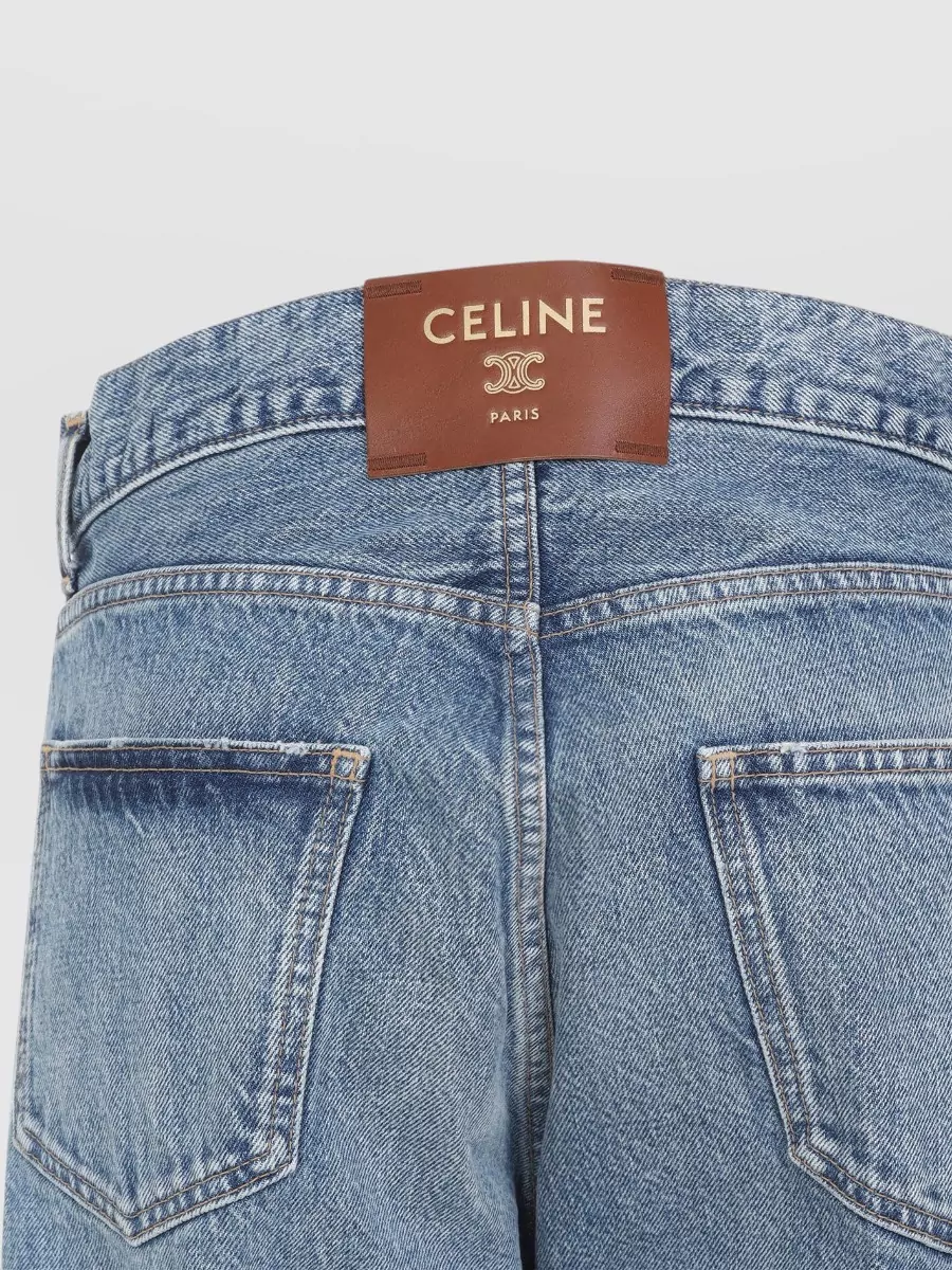 Celine Casual Boyfriend Denim Trousers Style 001