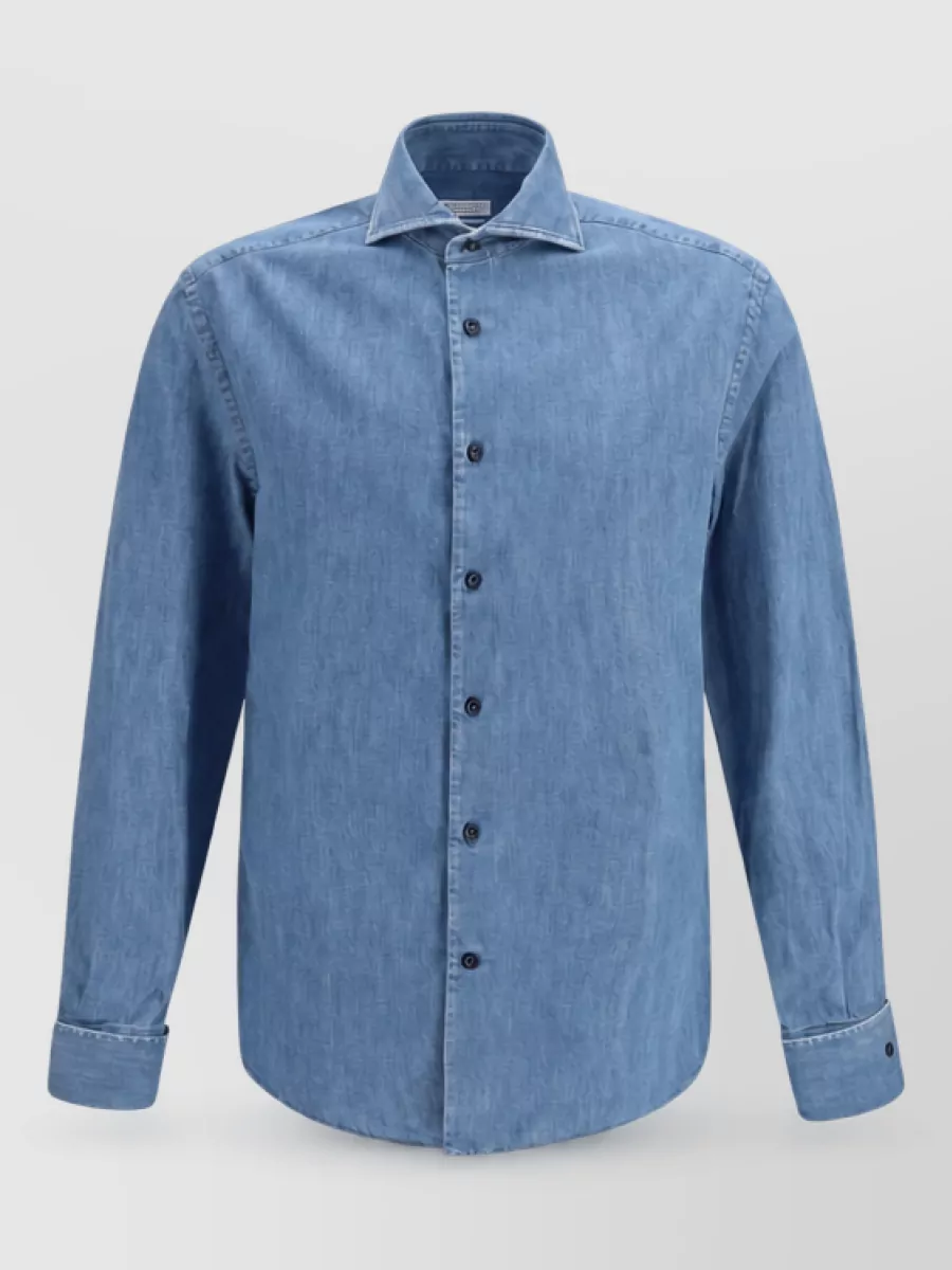 Brunello Cucinelli Denim Shirt