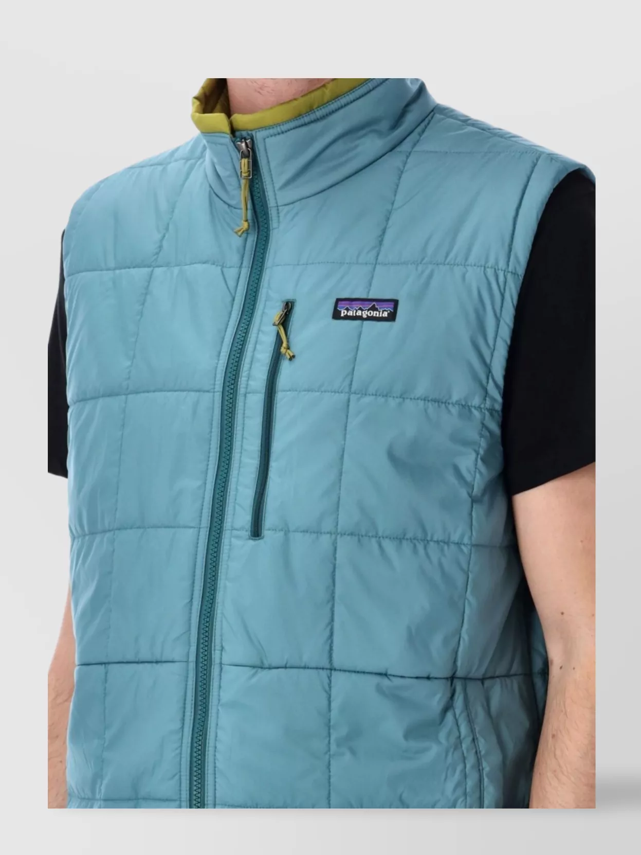 Patagonia Quilted Lightweight Sleeveless Vest Pockets