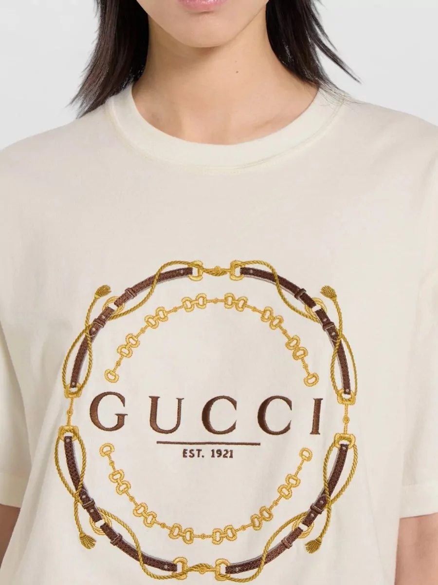 Gucci Cotton Oversized Logo T-Shirt