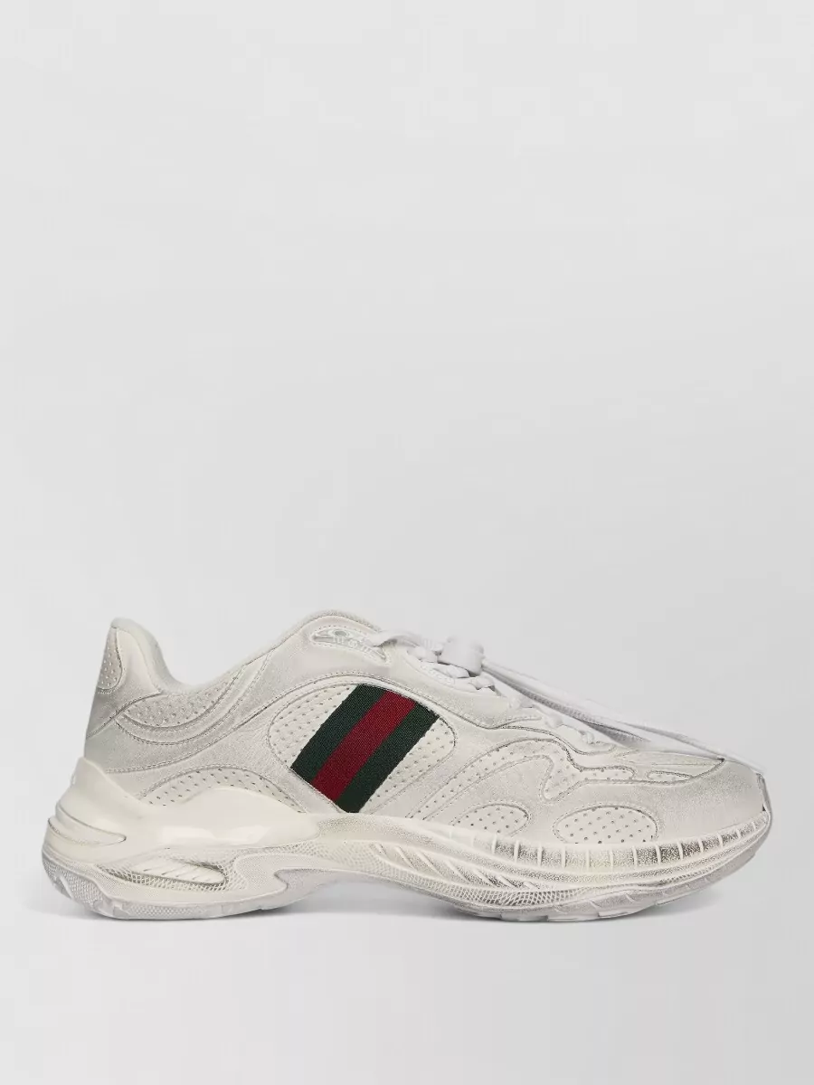 Gucci leather low-top sneakers