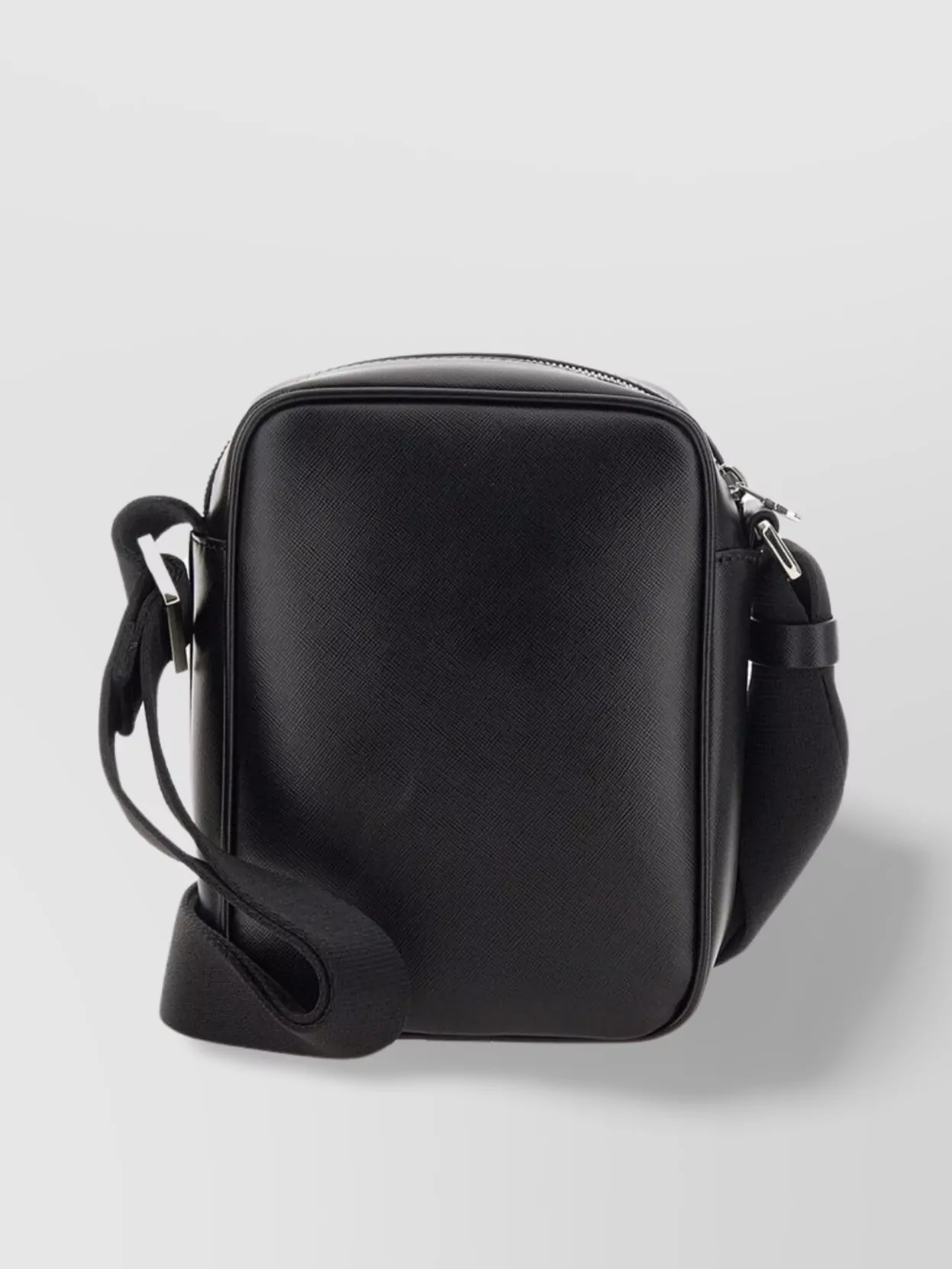 Shop Kiton Smooth Leather Shoulder Bag With External Pocket