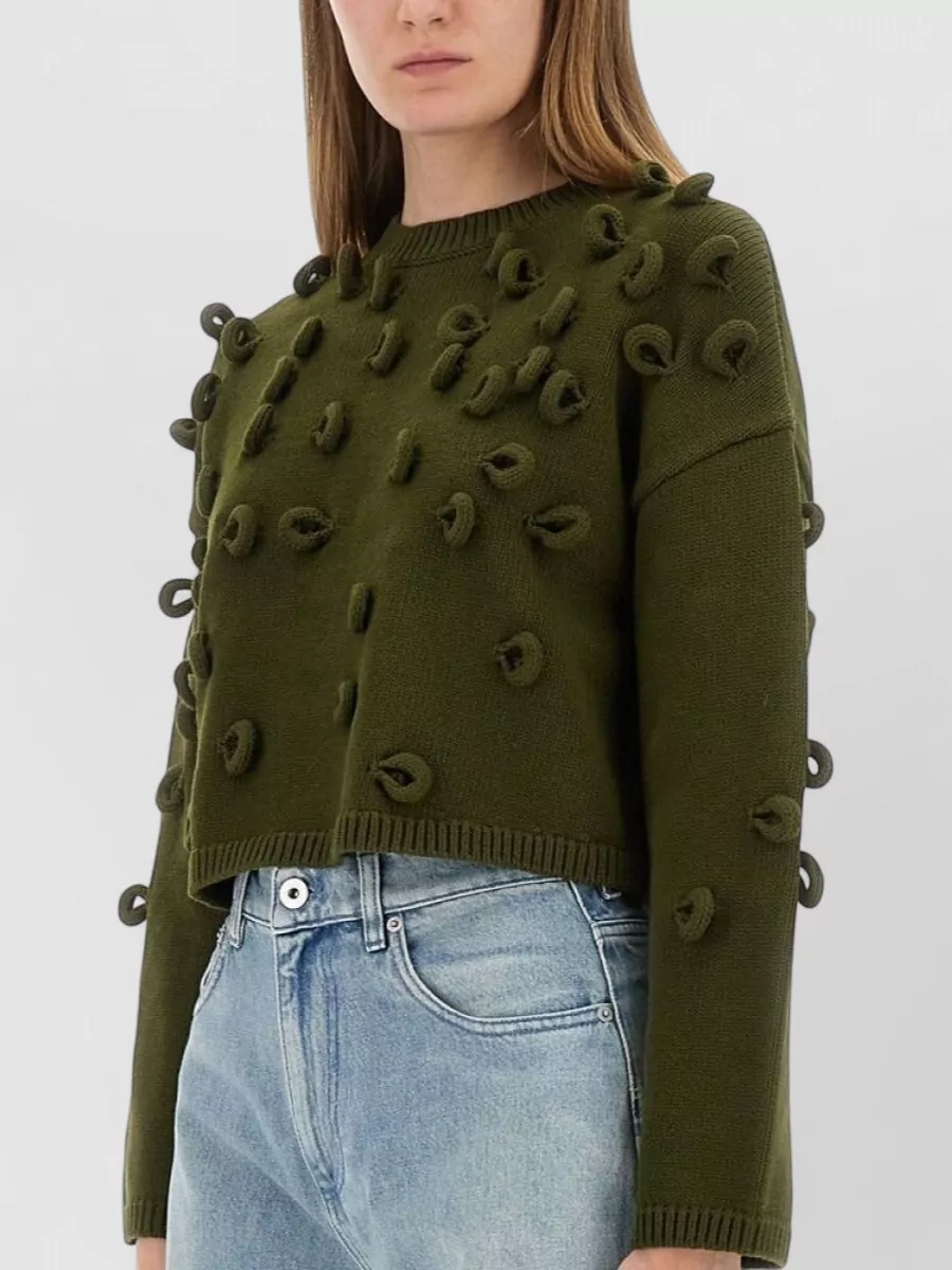 Jw Anderson Cropped Jumper