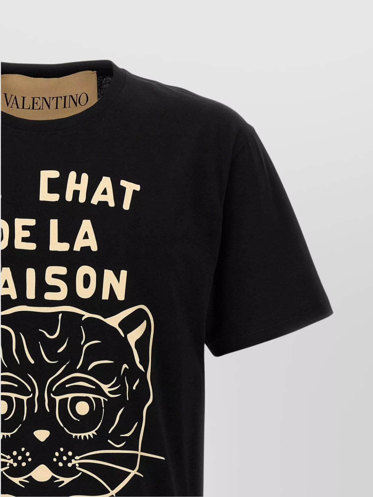 Valentino Garavani 'The House Cat' Crew Neck T-Shirt