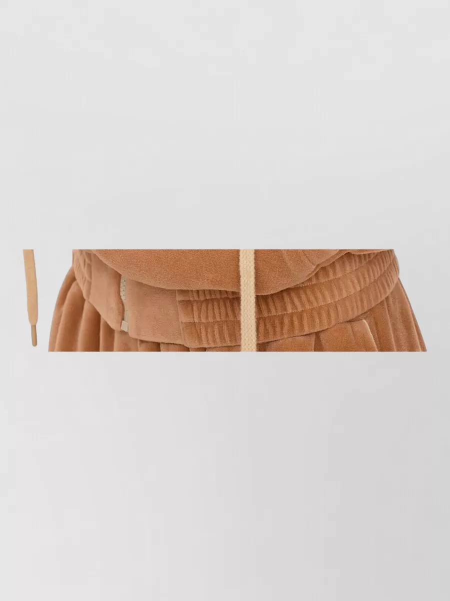Chloé Chenille Zip-Up Sweatshirt
