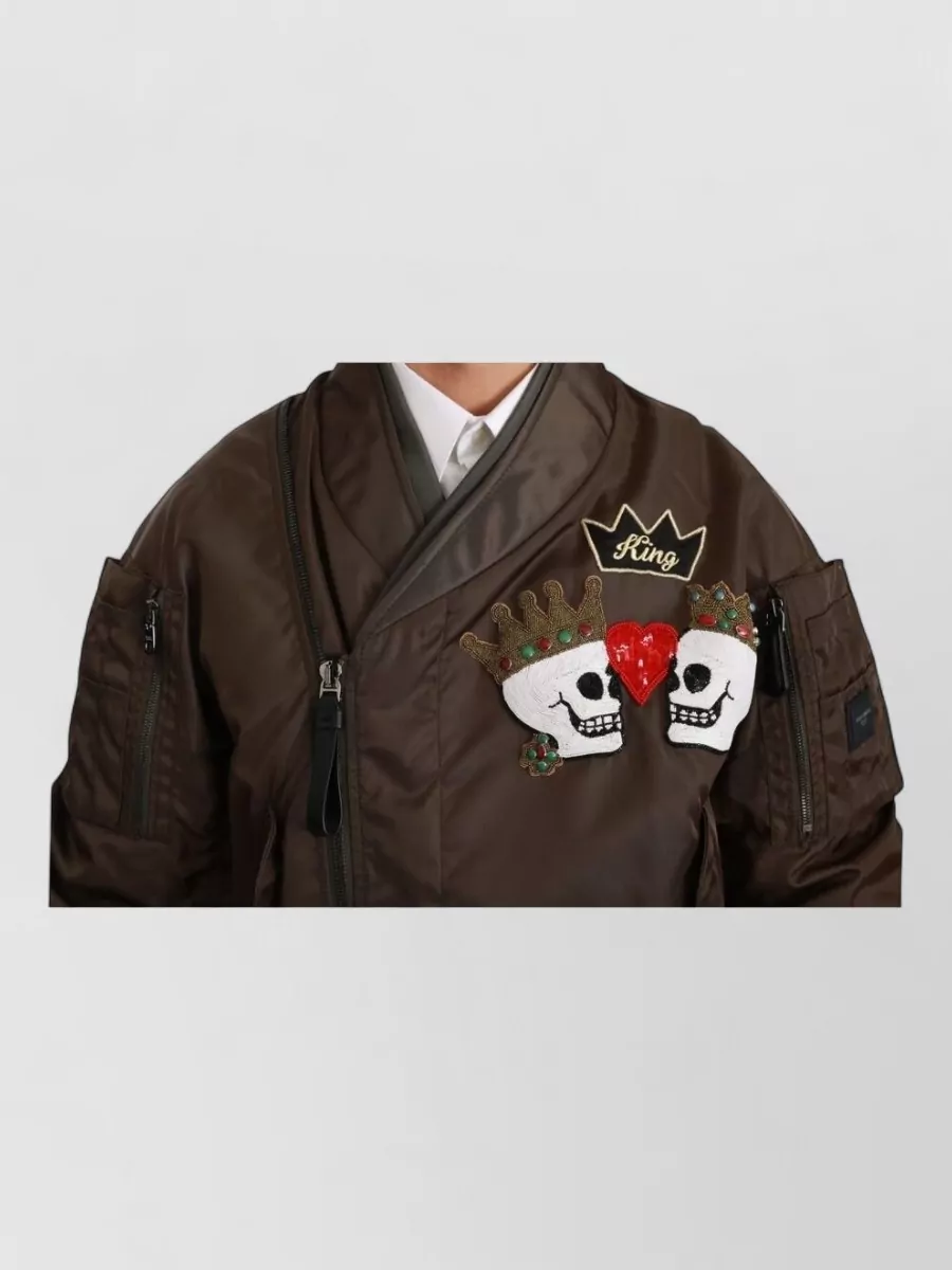 Dolce&Gabbana Sequined Bomber Jacket