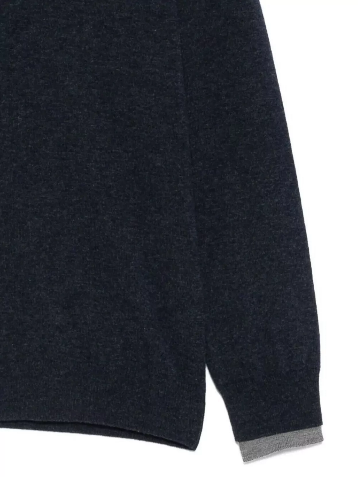 Roberto Collina Crewneck Sweater Featuring Contrast Trim