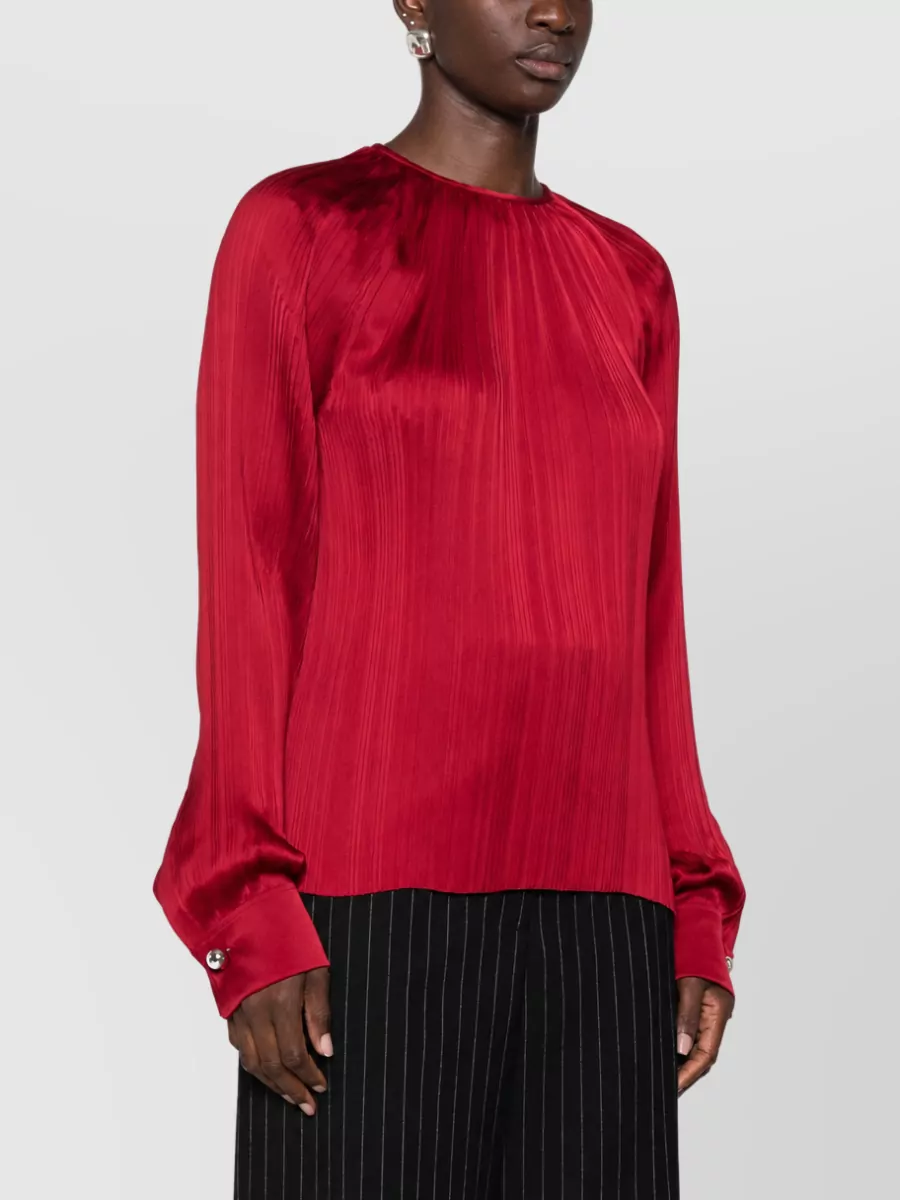 Lanvin Long-Sleeve Blouse