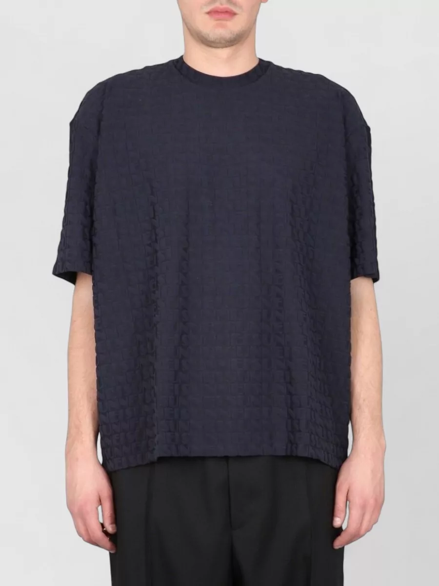 Sunnei logo embroidered cotton crewneck t-shirt