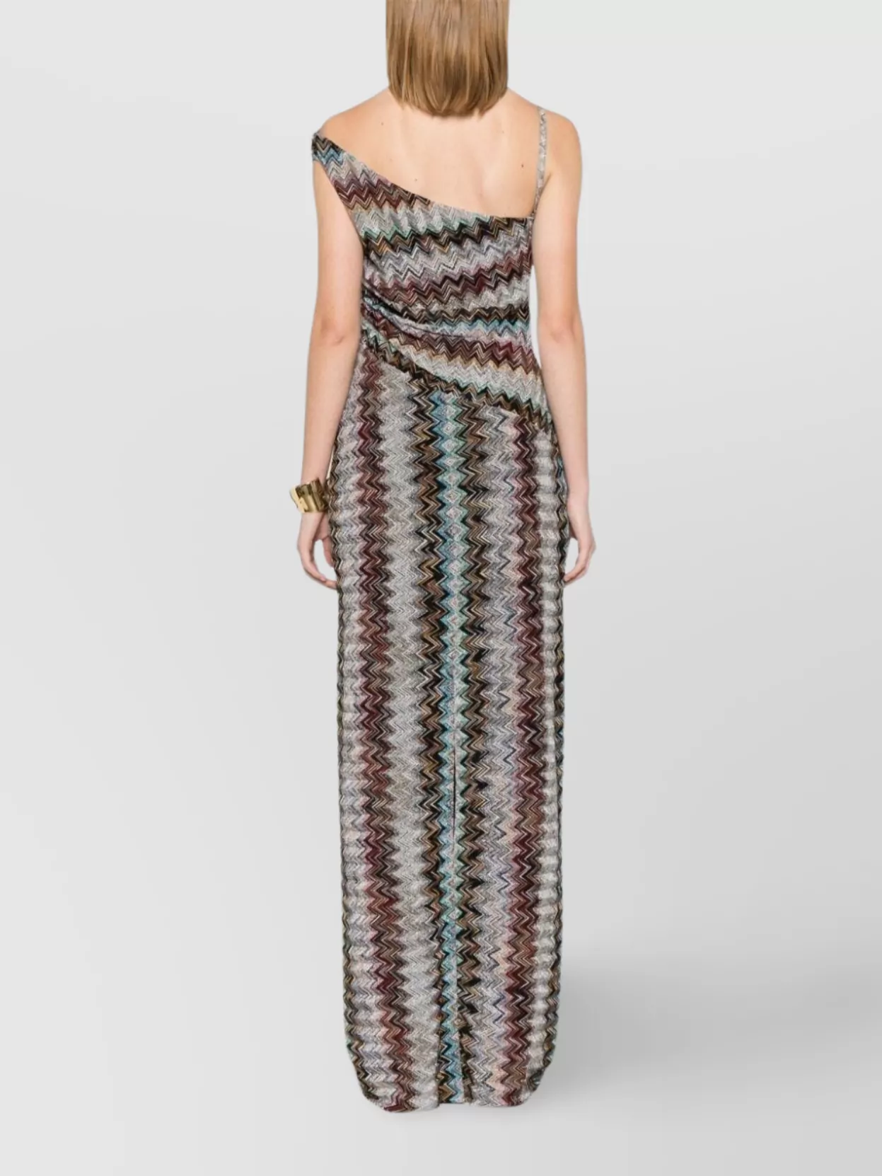 Missoni Long Dress With Zig Zag Motif