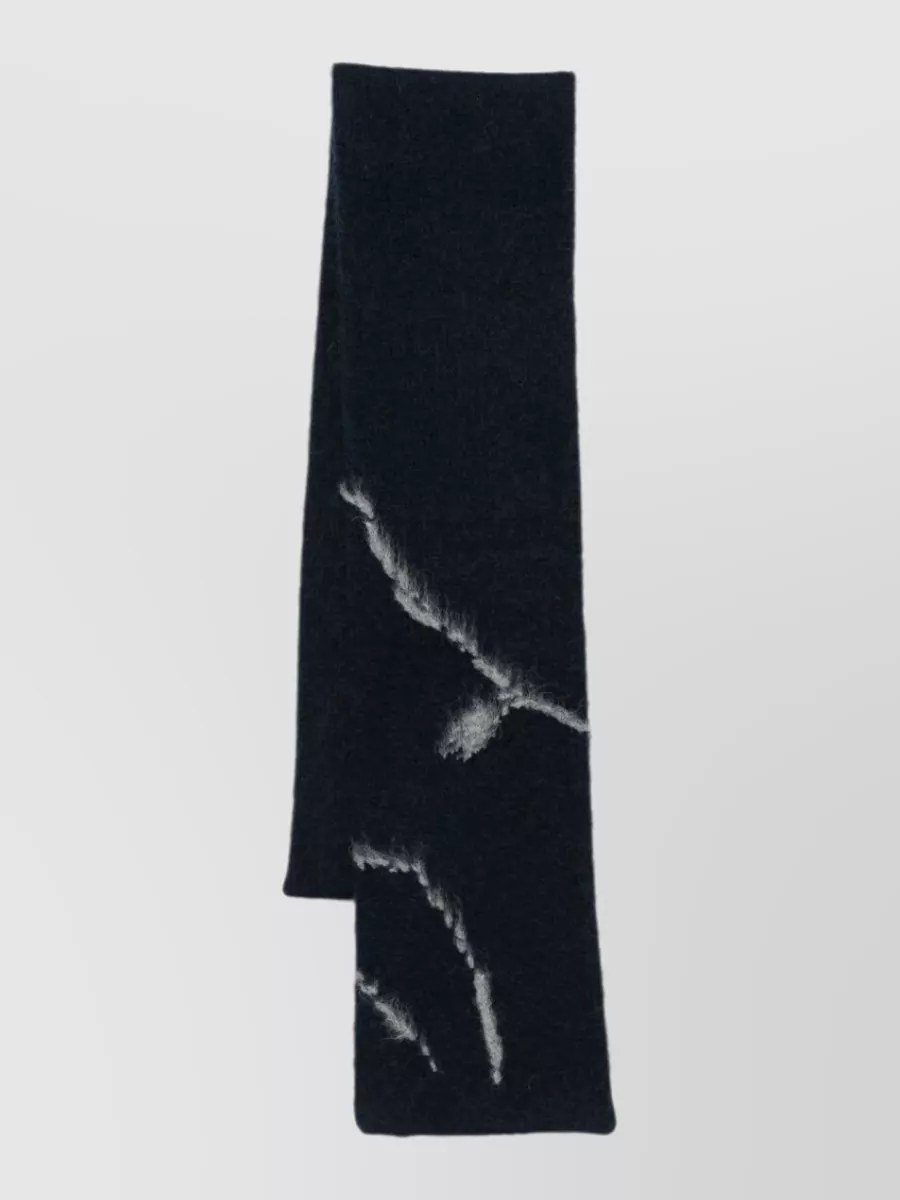 Dries Van Noten abstract-print scarf