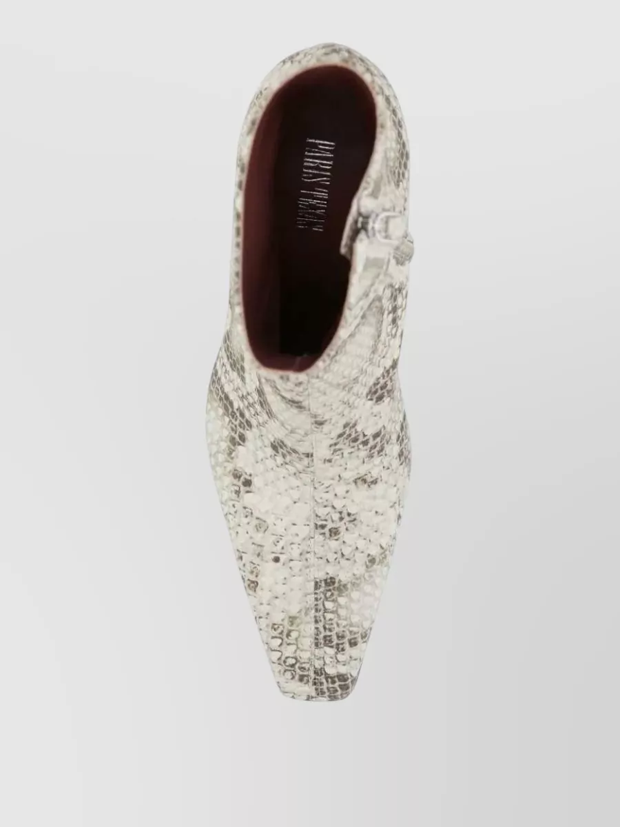 Paris Texas Leather Ankle Boots