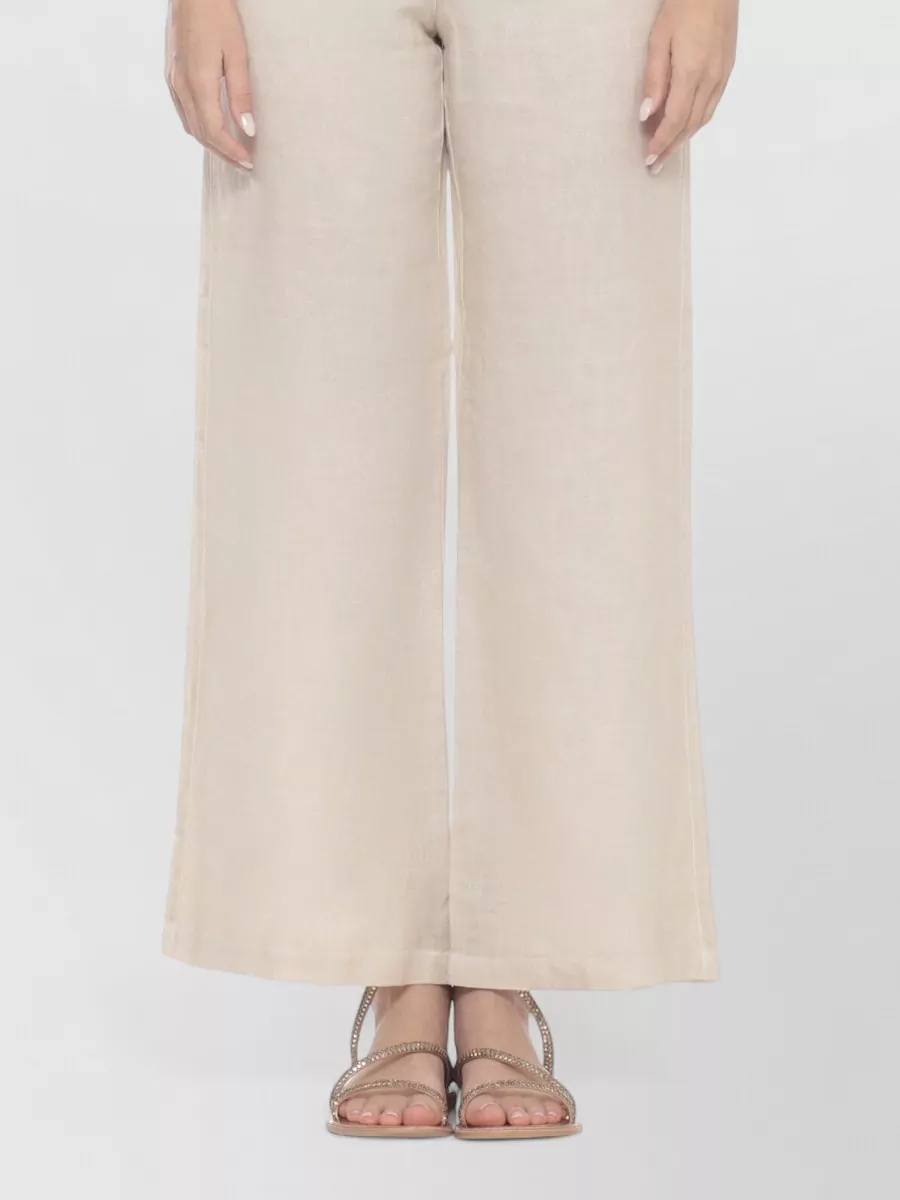 120% Lino Linen Lounge Shirt Long Sleeves Relaxed