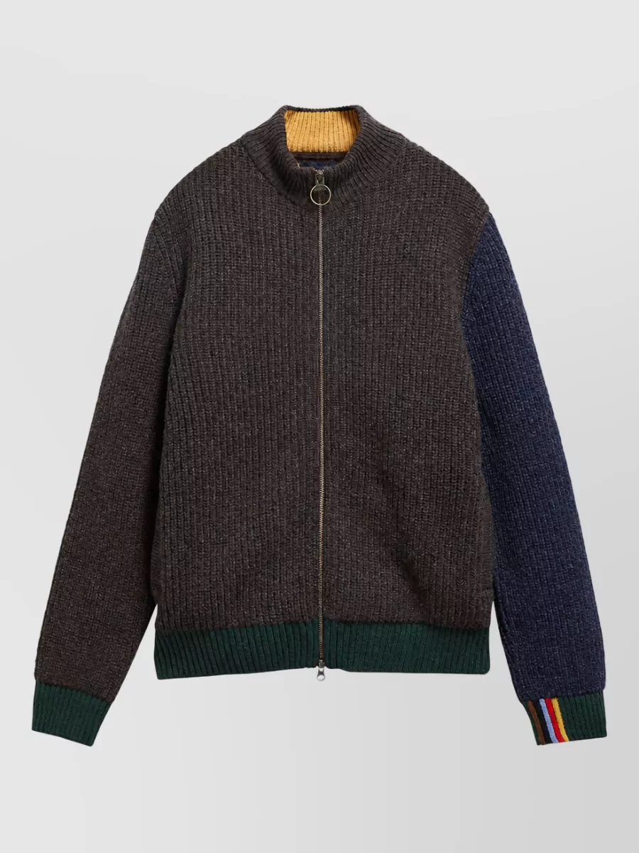 Barbour wool cardigan
