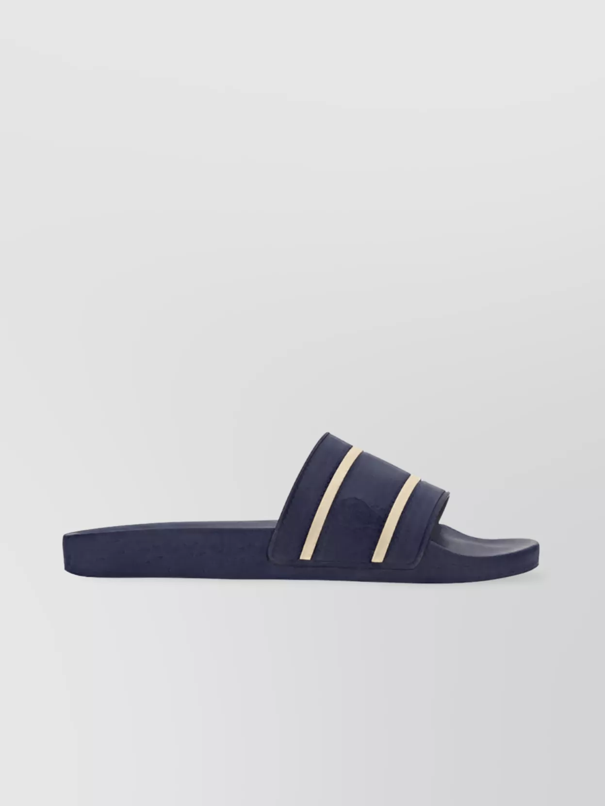 Shop Brunello Cucinelli Flat Sole Sandals Contrast Stripe