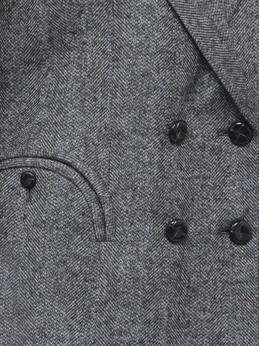 Blazé Milano Wool-Blend Double-Breasted Blazer