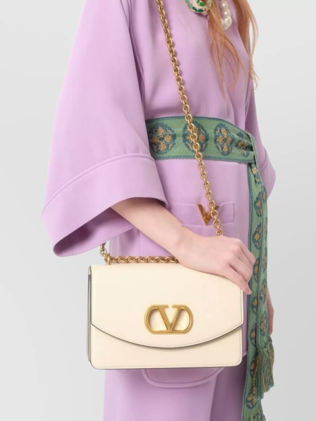 Valentino Vlogo Silk Mini Dress