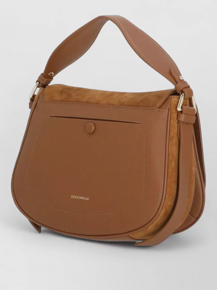 Coccinelle Suede Shoulder Bag