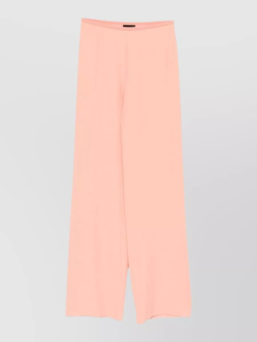 Emporio Armani High-Rise Wide-Leg Trousers