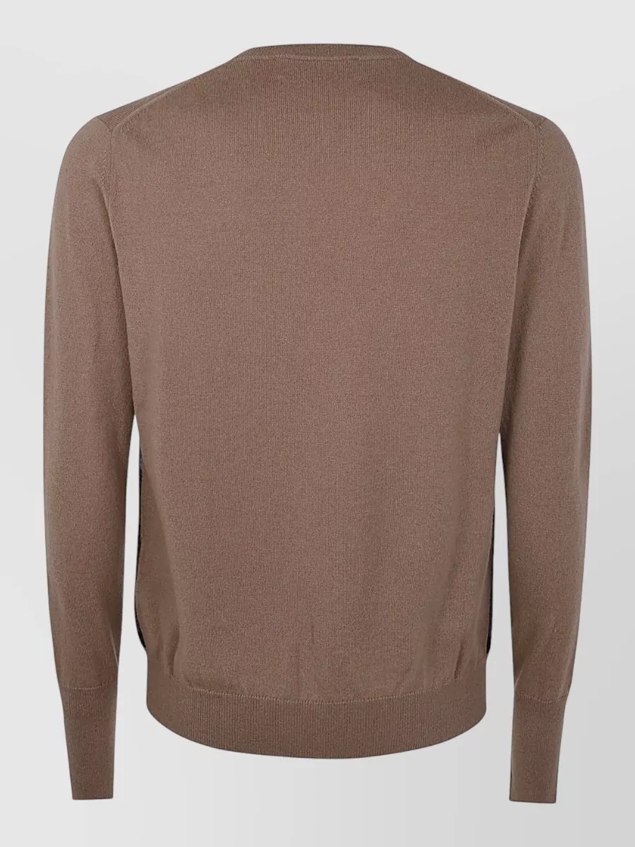 Ballantyne Cashmere V-Neck Jumper